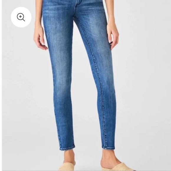 DL1961 - Florence Skinny in Bates Denim Jeans NWT - Picture 2 of 15